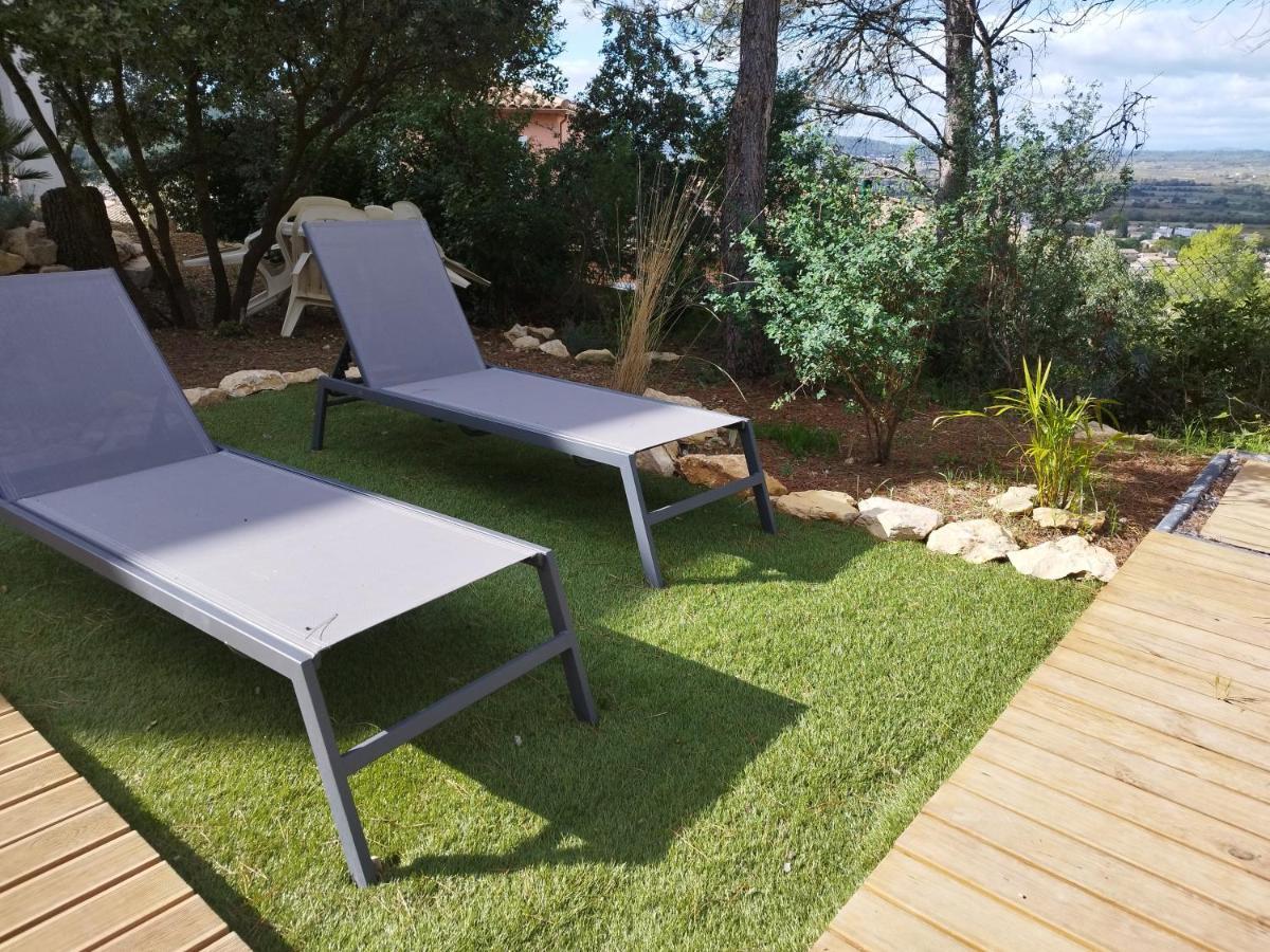 Studio Du Roc Des Garrigues Langlade Kültér fotó